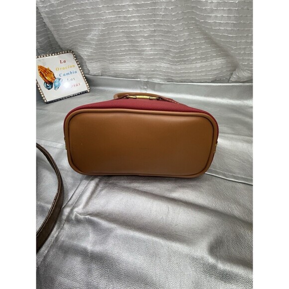 Tommy Hilfiger RED MINI CLUTCH HANDBAG PURSE VINTAGE - Picture 5 of 13